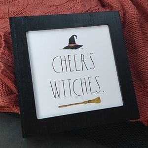 Cheers Witches Rae Dunn Halloween Sign